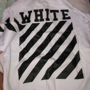Off white classic hoodie